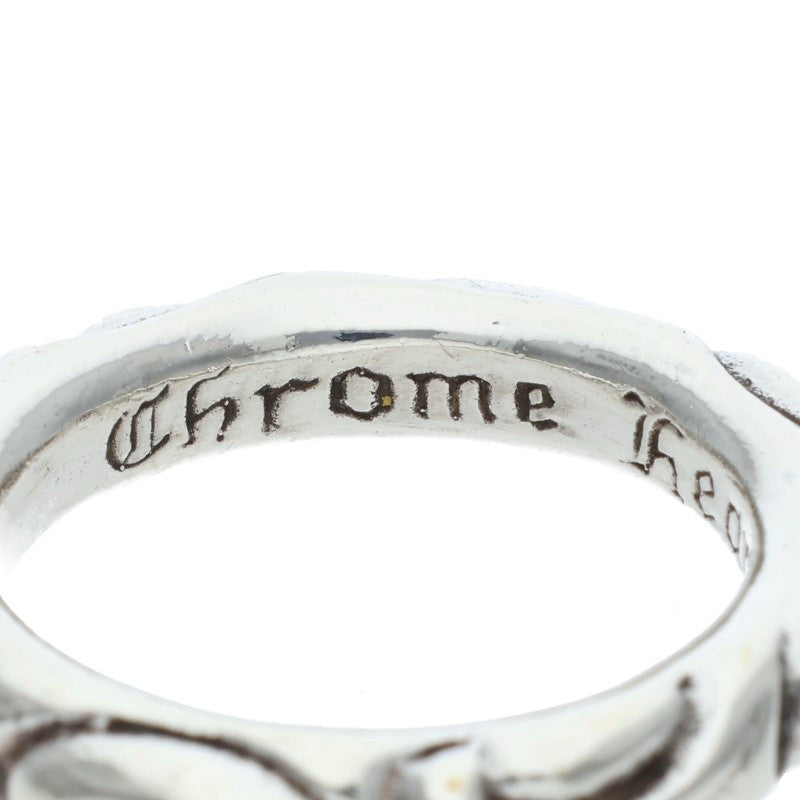 Chrome Hearts SCRL BAND Silver Ring Size 18.5