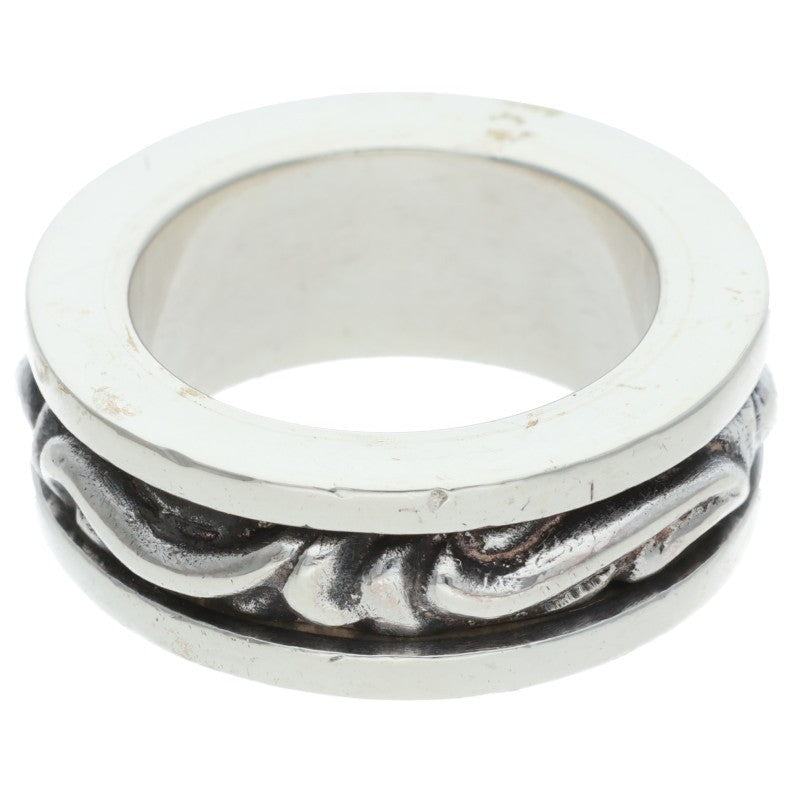 Chrome Hearts Spinner Scroll Silver Ring Size ONE SIZE