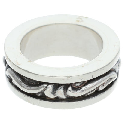 Chrome Hearts Spinner Scroll Silver Ring Size ONE SIZE