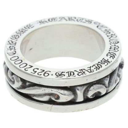Chrome Hearts Spinner Scroll Silver Ring Size ONE SIZE