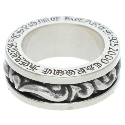 Chrome Hearts Spinner Scroll Silver Ring Size ONE SIZE