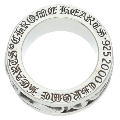 Chrome Hearts Spinner Scroll Silver Ring Size ONE SIZE