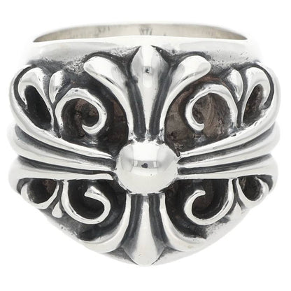 Chrome Hearts Keeper Sterling Silver Ring Size JP 13.5