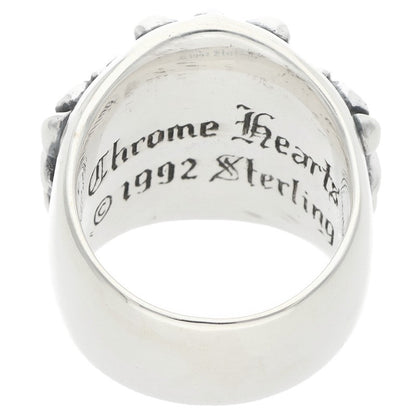 Chrome Hearts Keeper Sterling Silver Ring Size JP 13.5