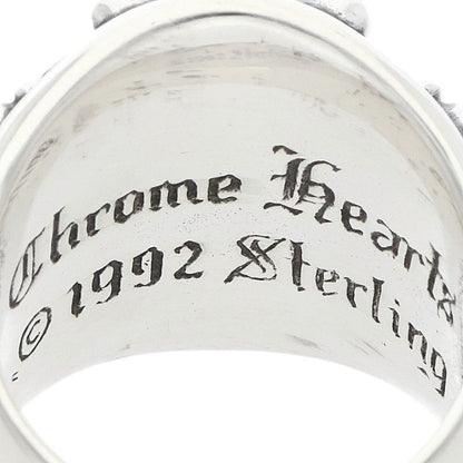 Chrome Hearts Keeper Sterling Silver Ring Size JP 13.5