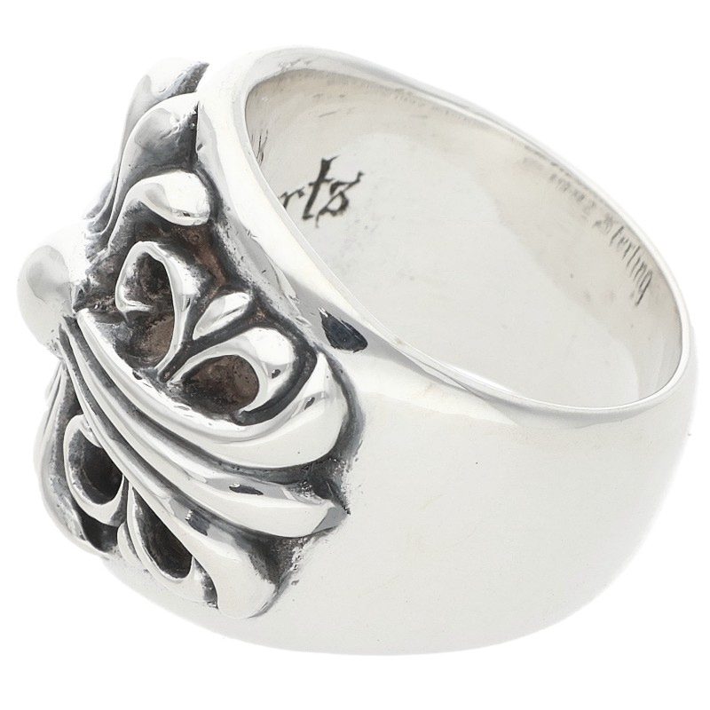 Chrome Hearts Keeper Sterling Silver Ring Size JP 13.5
