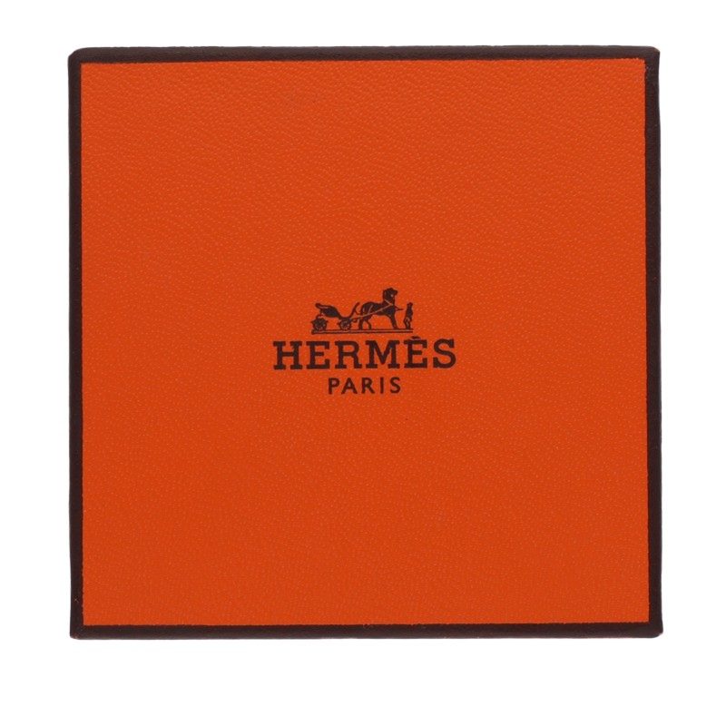 HERMES Osmose GM Silver Ring Size 51