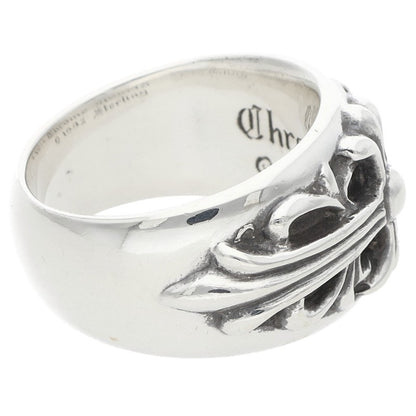Chrome Hearts FLRL CRS Sterling Silver Ring Size JP 17.5