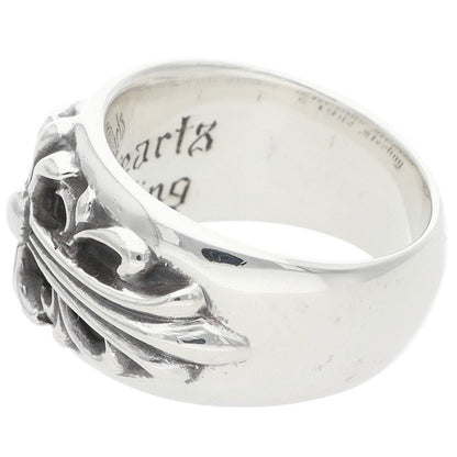 Chrome Hearts FLRL CRS Sterling Silver Ring Size JP 17.5