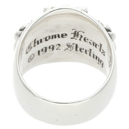 Chrome Hearts Keeper Silver Ring Size JP 22