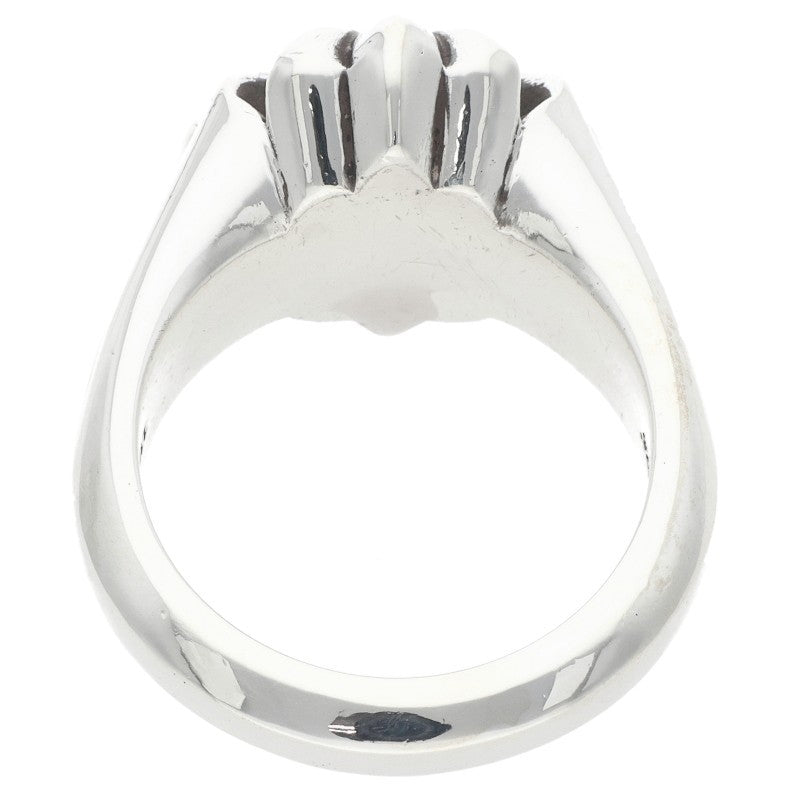 Chrome Hearts CUTOUT CH PLS LG Silver Ring Size JP 24