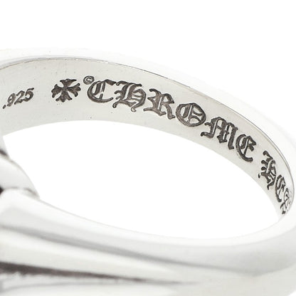 Chrome Hearts CUTOUT CH PLS LG Silver Ring Size JP 24