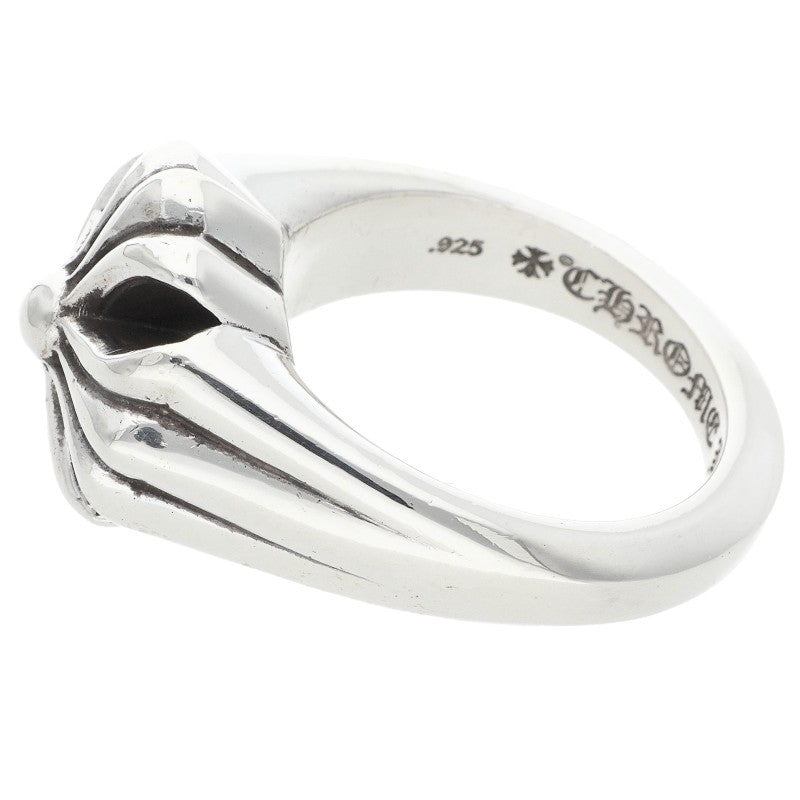 Chrome Hearts CUTOUT CH PLS LG Silver Ring Size JP 24
