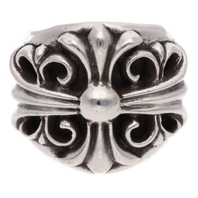 Chrome Hearts Keeper Sterling Silver Ring Size 10.5