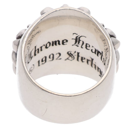 Chrome Hearts Keeper Sterling Silver Ring Size 10.5