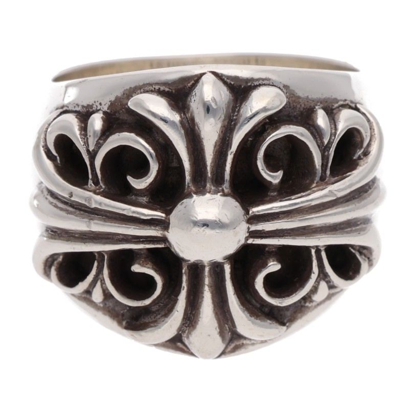 Chrome Hearts Keeper Sterling Silver Ring Size ONE SIZE