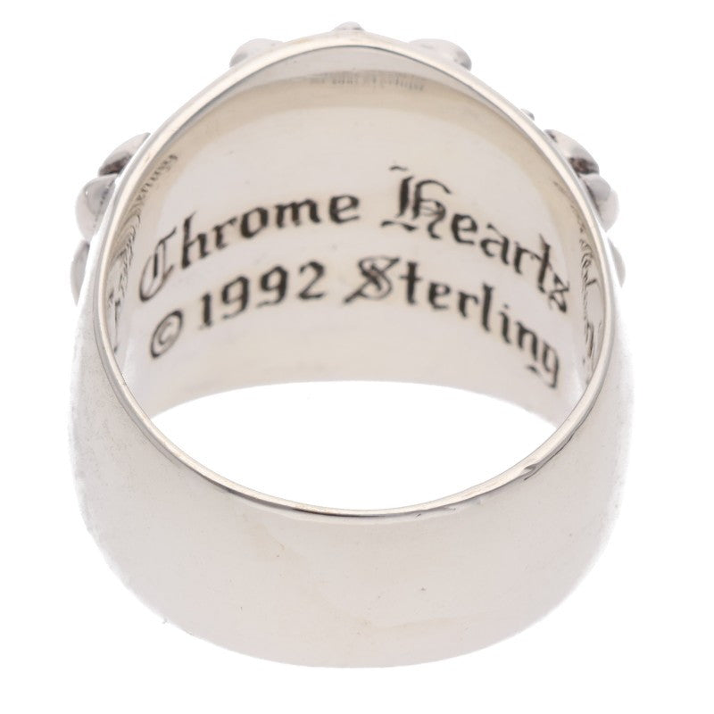 Chrome Hearts Keeper Sterling Silver Ring Size ONE SIZE