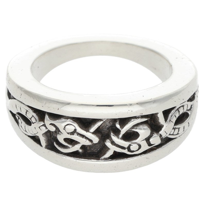 Chrome Hearts NARROW V CELTIC Silver Ring Size ONE SIZE
