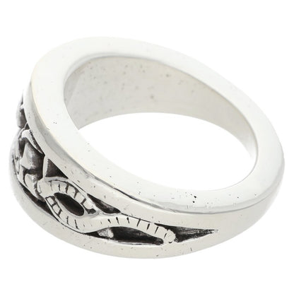 Chrome Hearts NARROW V CELTIC Silver Ring Size ONE SIZE