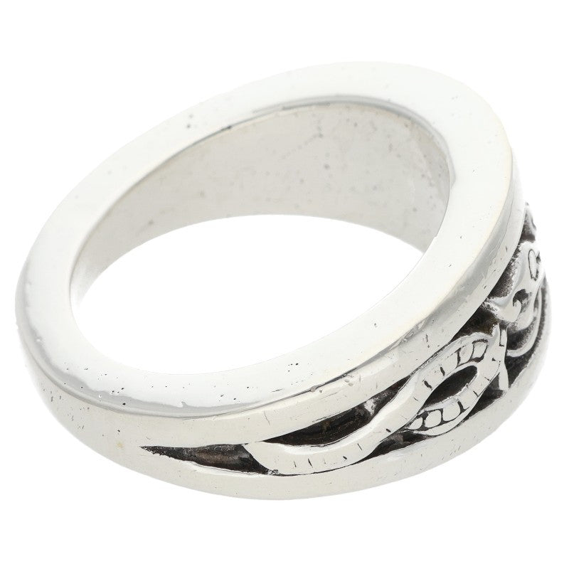 Chrome Hearts NARROW V CELTIC Silver Ring Size ONE SIZE