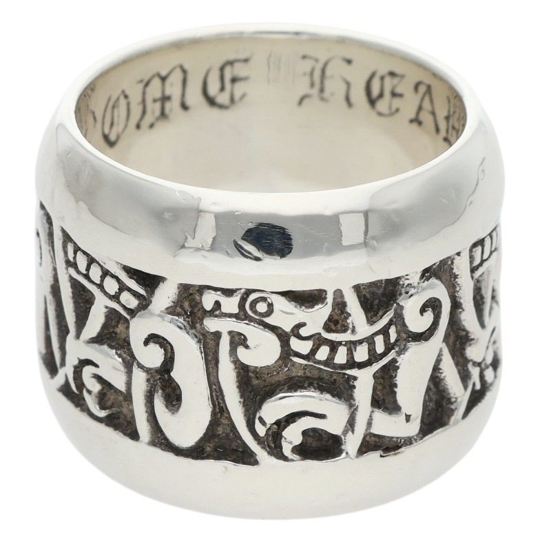 Chrome Hearts WIDE CELTIC Silver Ring Size ONE SIZE