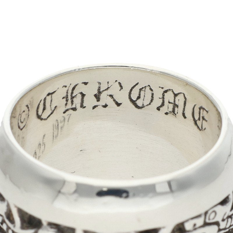 Chrome Hearts WIDE CELTIC Silver Ring Size ONE SIZE
