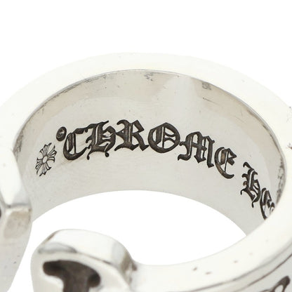 Chrome Hearts LG SCROLL LABEL Silver Ring Size ONE SIZE