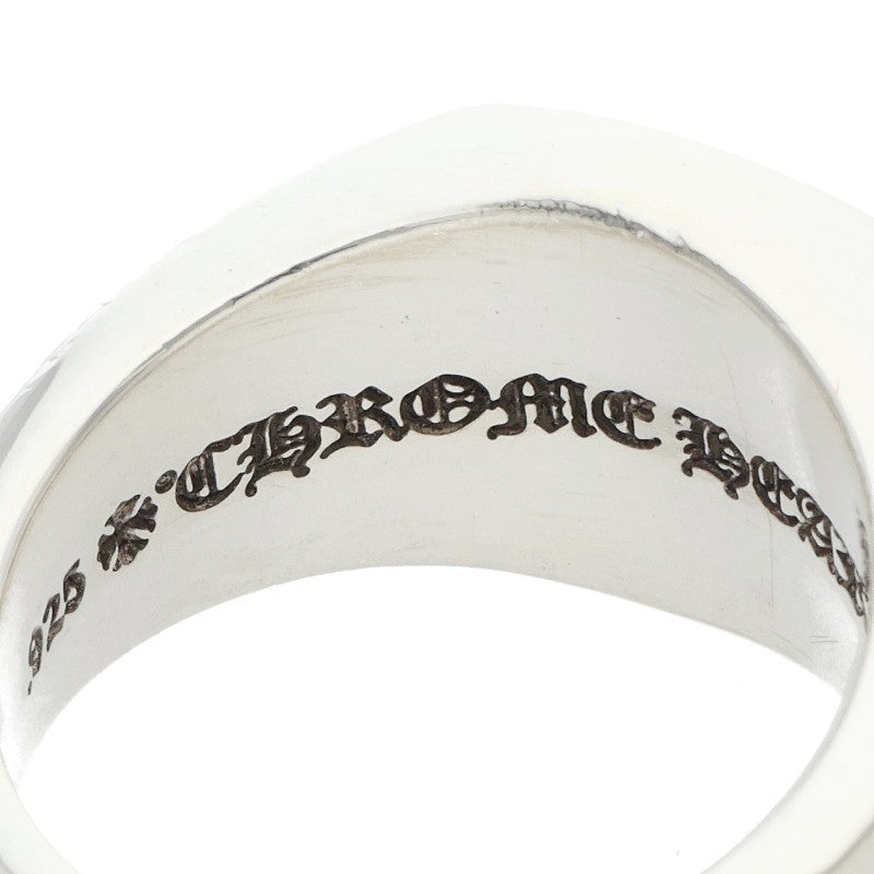 Chrome Hearts SM CHAMPION Pave Silver Ring Size ONE SIZE
