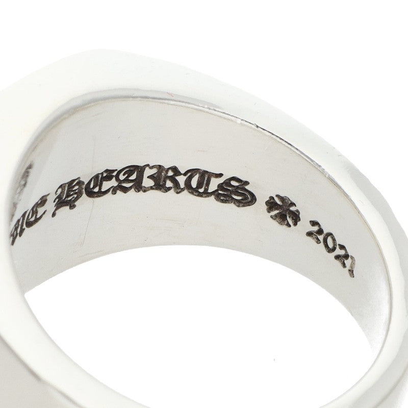 Chrome Hearts SM CHAMPION Pave Silver Ring Size ONE SIZE
