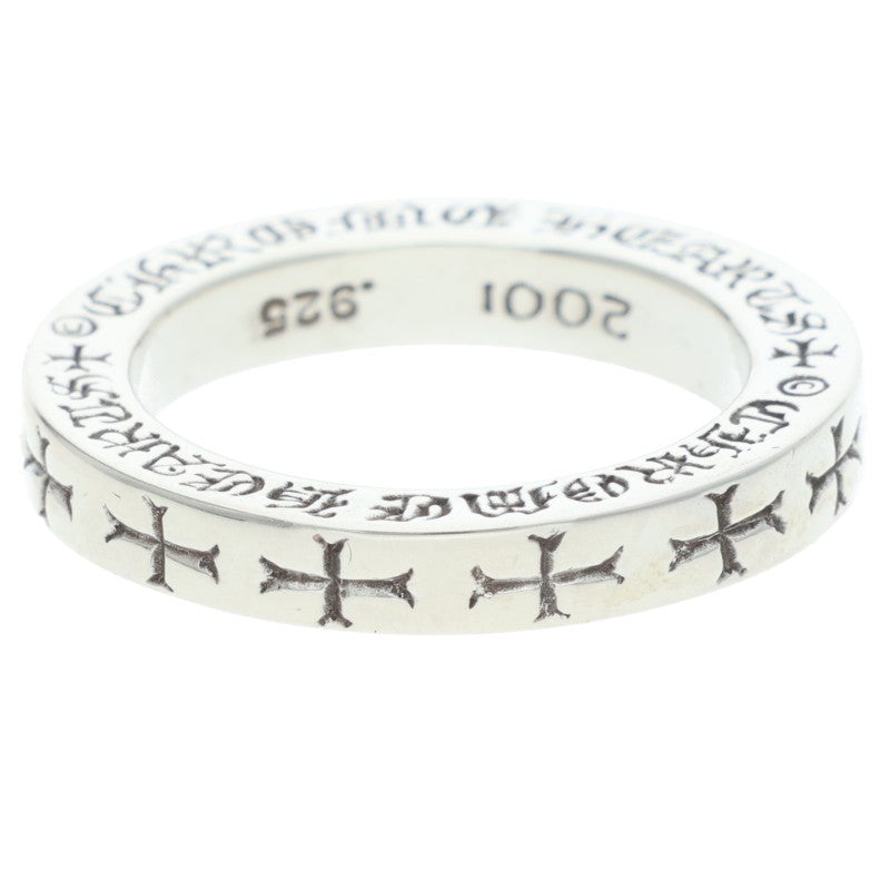 Chrome Hearts 3mm Spacer FUCKYOU Silver Ring Size ONE SIZE