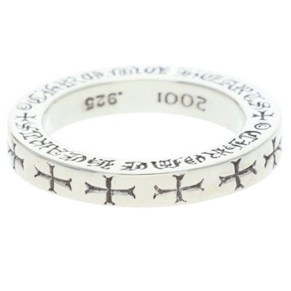 Chrome Hearts 3mm Spacer FUCKYOU Silver Ring Size ONE SIZE