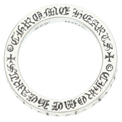 Chrome Hearts 3mm Spacer FUCKYOU Silver Ring Size ONE SIZE