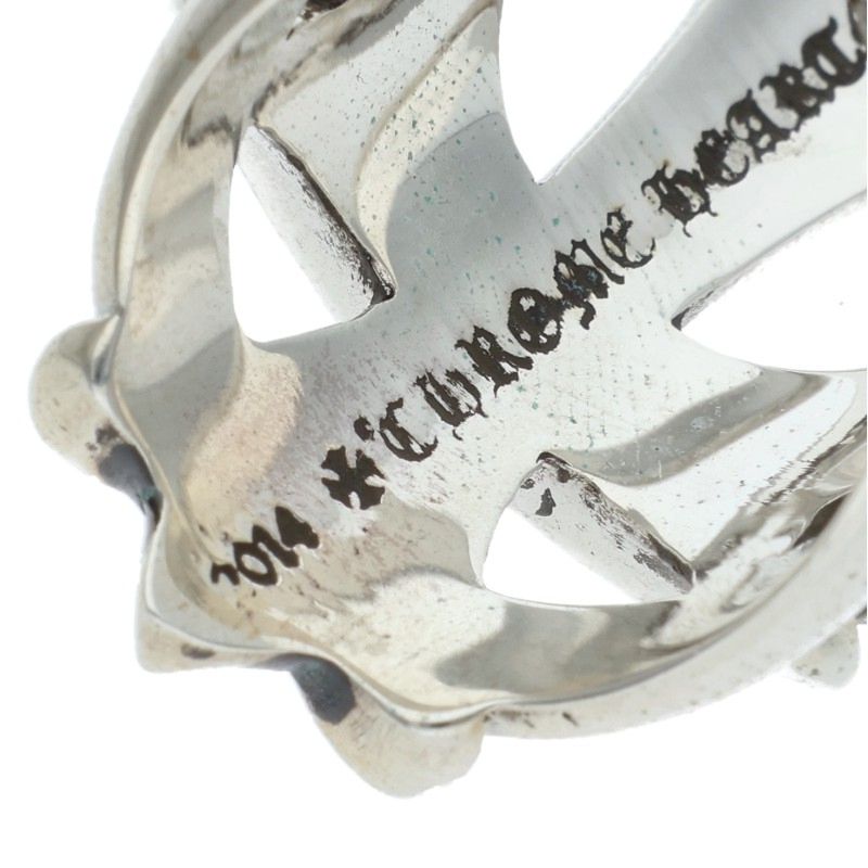 Chrome Hearts INFINITY CH CRS Silver Ring Size ONE SIZE