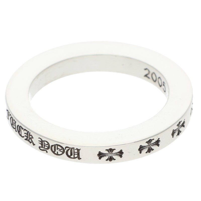 Chrome Hearts Malibu Limited 3mm Ring Silver Size JP 11.5