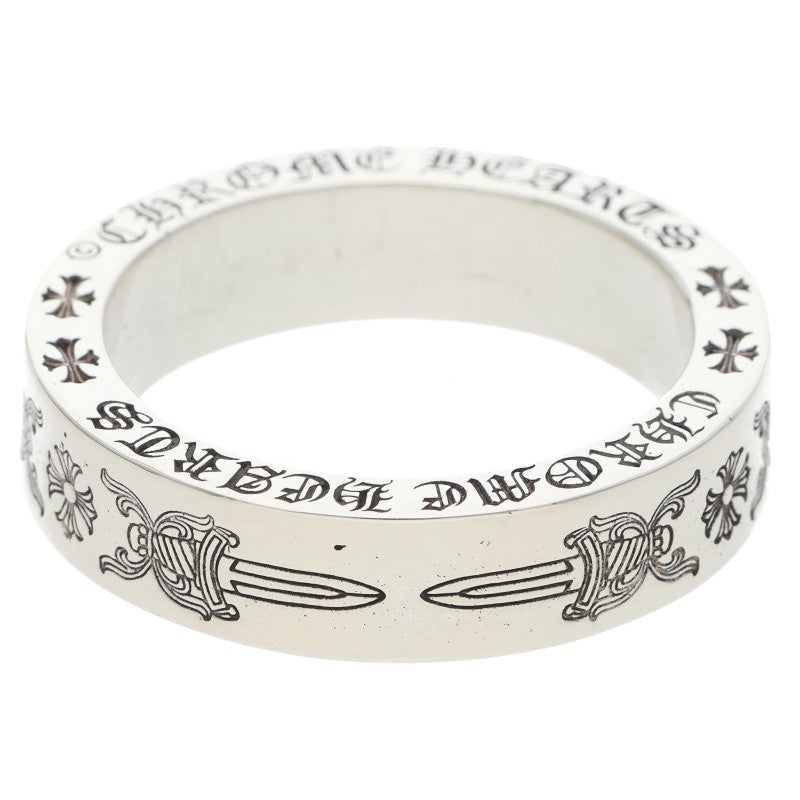 Chrome Hearts 6mm SPACER DAGGER Silver Ring Size ONE SIZE