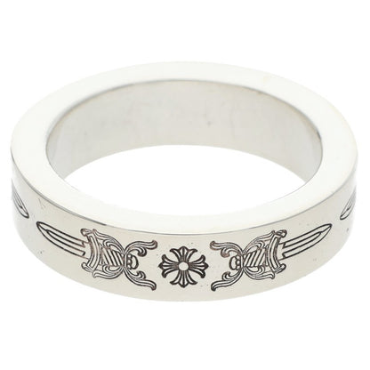 Chrome Hearts 6mm SPACER DAGGER Silver Ring Size ONE SIZE