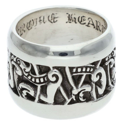 Chrome Hearts WIDE CELTIC BAND Silver Ring Size 18.5