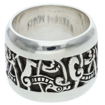 Chrome Hearts WIDE CELTIC BAND Silver Ring Size 18.5