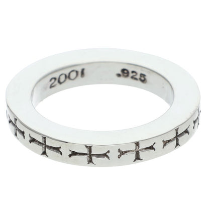 Chrome Hearts 3mm SPACER FUCKYOU Silver Ring Size ONE SIZE