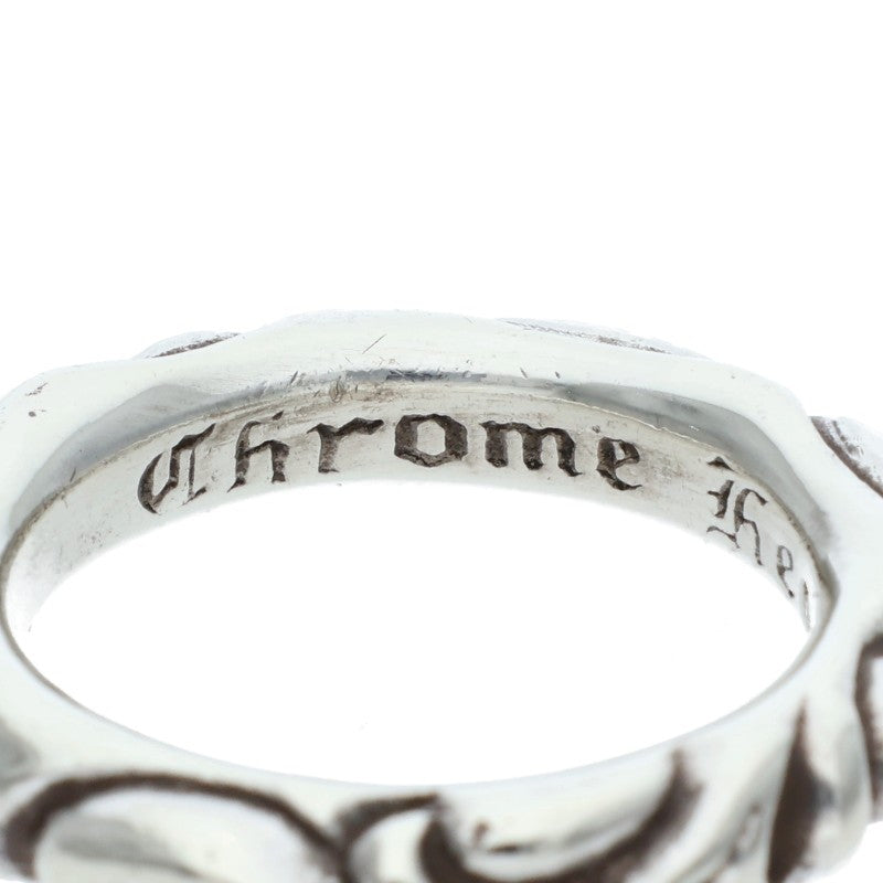 Chrome Hearts SCRL BAND Silver Ring Size ONE SIZE