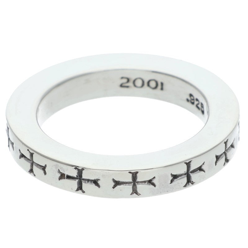 Chrome Hearts 3mm SPACER FUCKYOU Silver Ring Size ONE SIZE