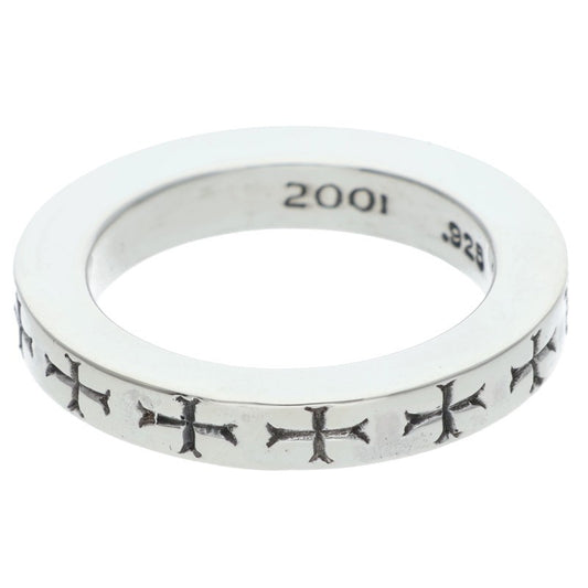 Chrome Hearts 3mm SPACER FUCKYOU Silver Ring Size ONE SIZE
