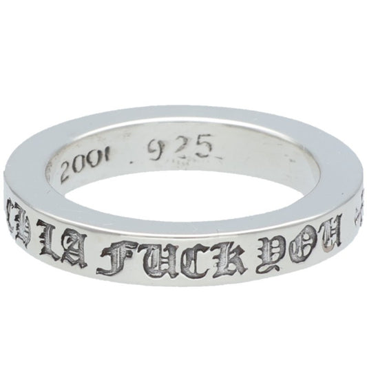 Chrome Hearts LA Exclusive 3mm SPACER Silver Ring Size 10.5