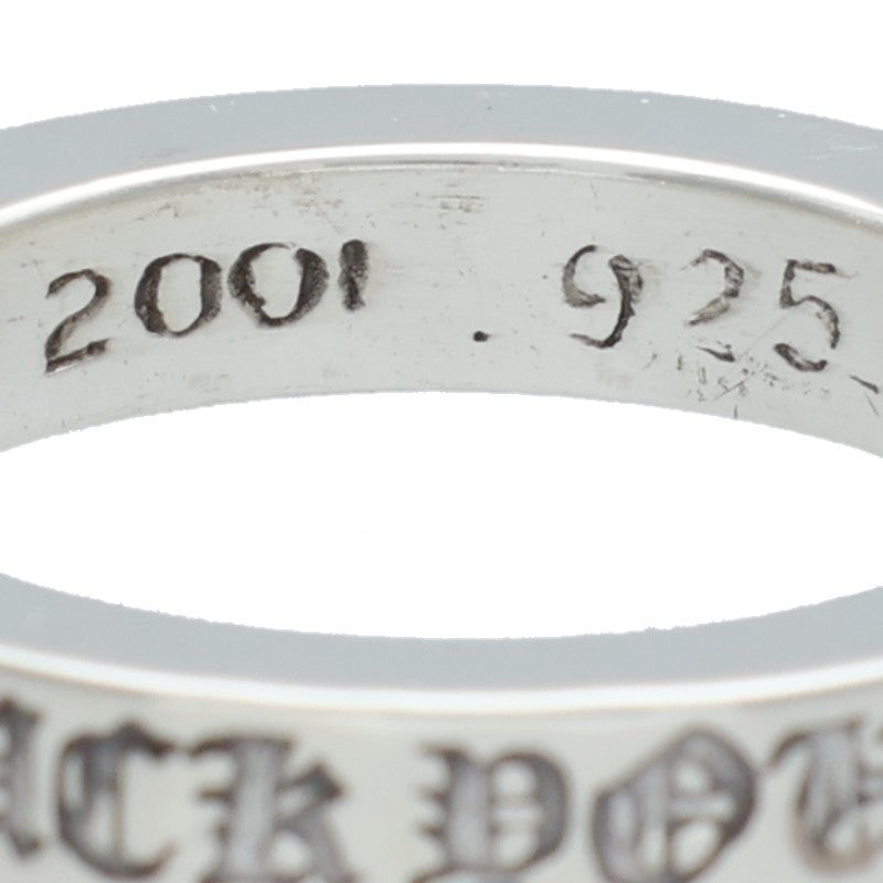 Chrome Hearts LA Exclusive 3mm SPACER Silver Ring Size 10.5