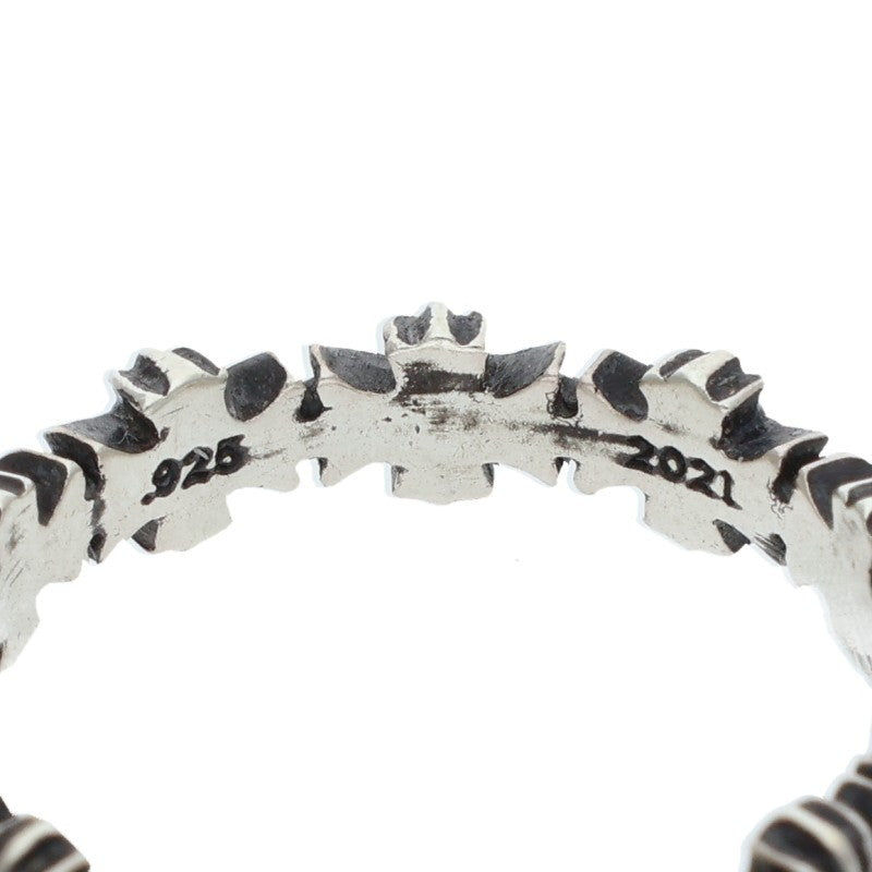 Chrome Hearts TINY E CH PLS BAND Silver Ring Size ONE SIZE