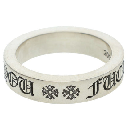 Chrome Hearts 6mm SPACER FUCKYOU Silver Ring Size ONE SIZE