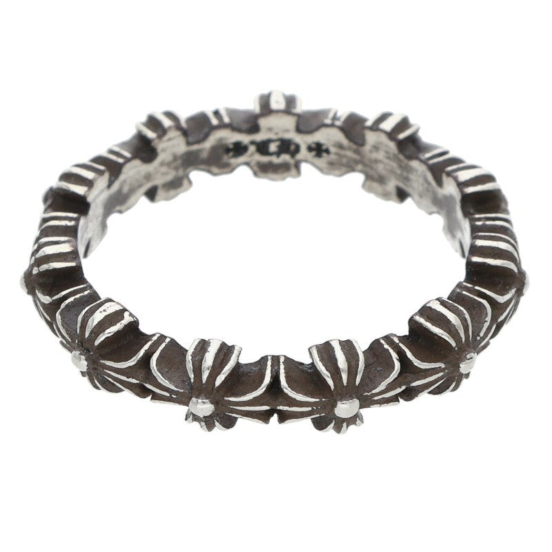 Chrome Hearts TINY E CH PLS BAND Silver Ring Size ONE SIZE