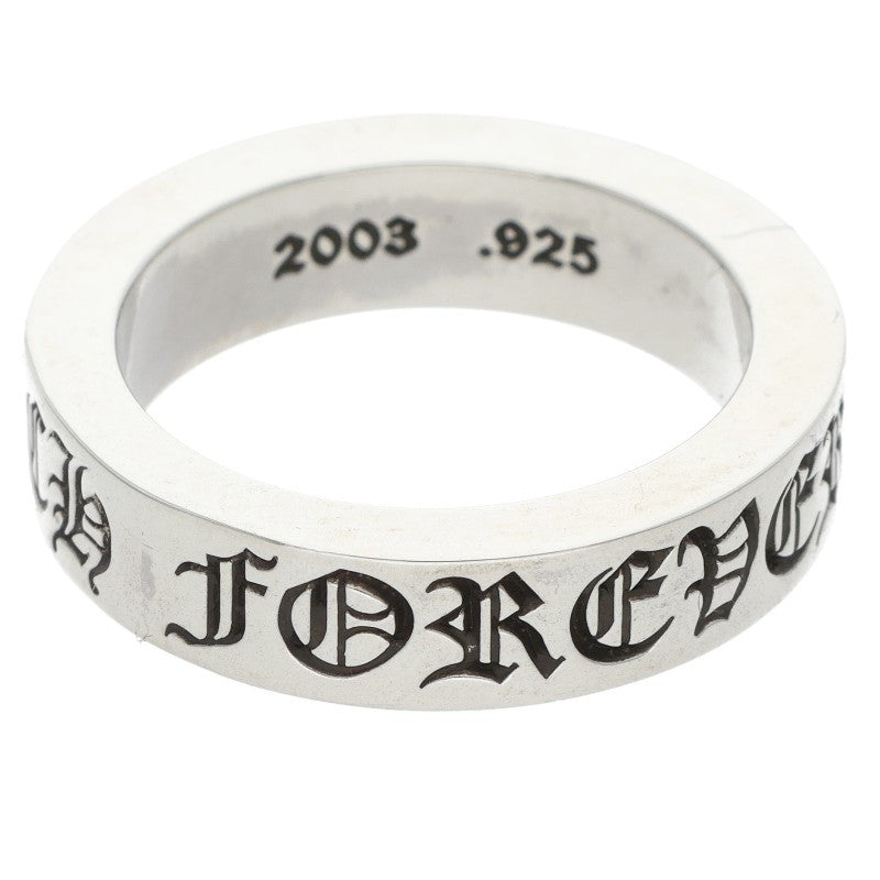 Chrome Hearts 6mm Spacer Forever Silver Ring Size 21.5