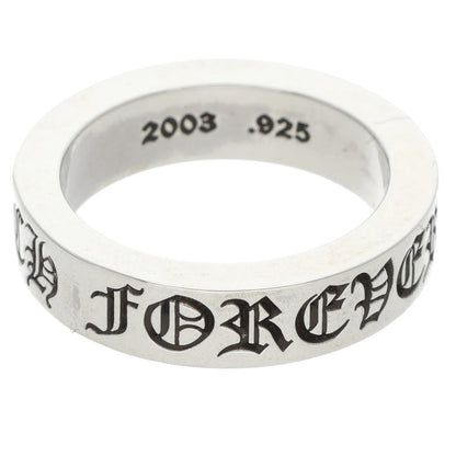 Chrome Hearts 6mm Spacer Forever Silver Ring Size 21.5