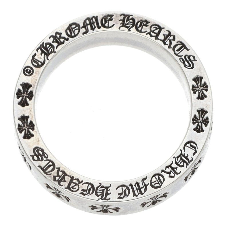 Chrome Hearts 6mm Spacer Forever Silver Ring Size 21.5